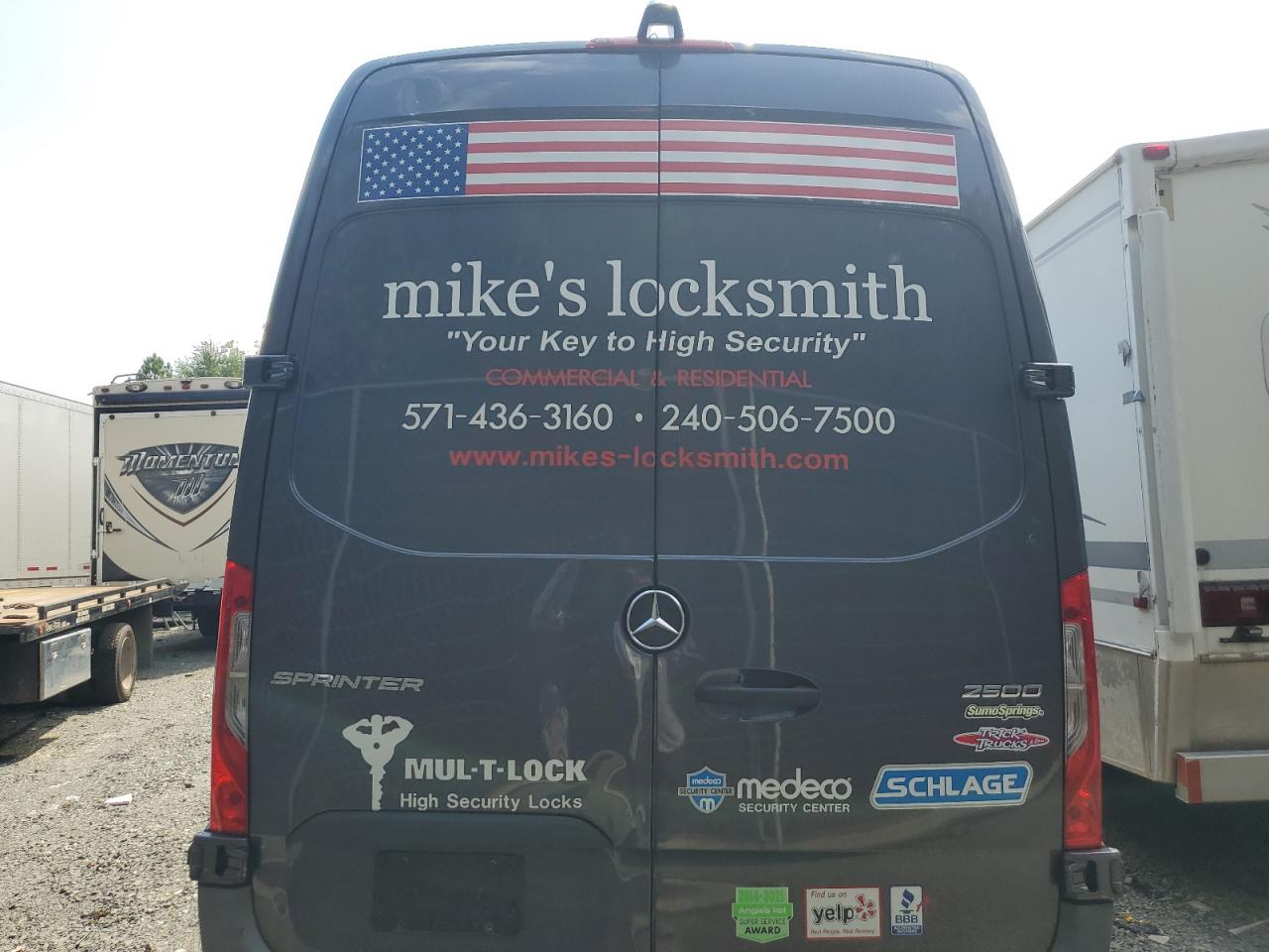 2022 Mercedes-Benz Sprinter 2500 VIN: W1Y4DDHYXNT092551 Lot: 63219985
