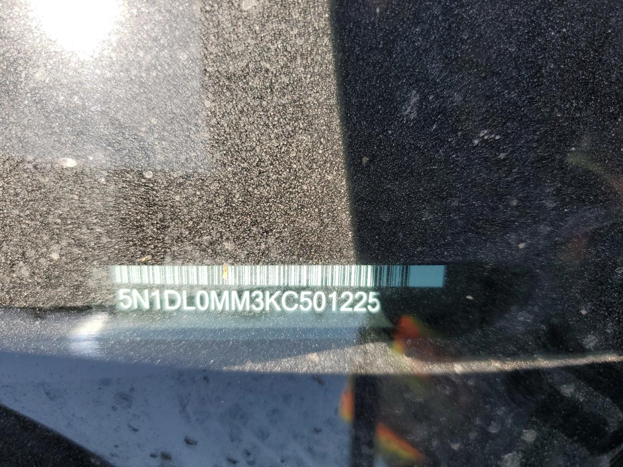 2019 Infiniti Qx60 Luxe VIN: 5N1DL0MM3KC501225 Lot: 62791955