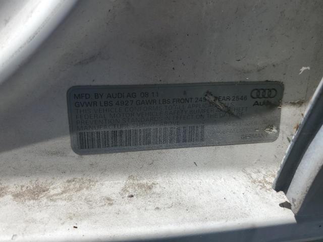 2012 AUDI A4 PREMIUM  