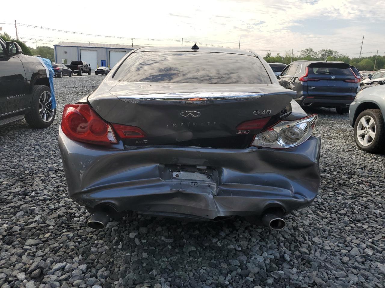2015 Infiniti Q40 VIN: JN1CV6AR0FM523621 Lot: 63290205
