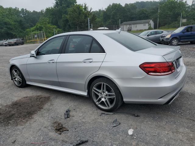 Sedans MERCEDES-BENZ E-CLASS 2016 Srebrny