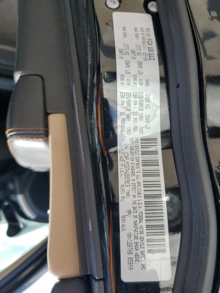 2017 Jeep Cherokee Limited VIN: 1C4PJMDB7HW59791X Lot: 70639175