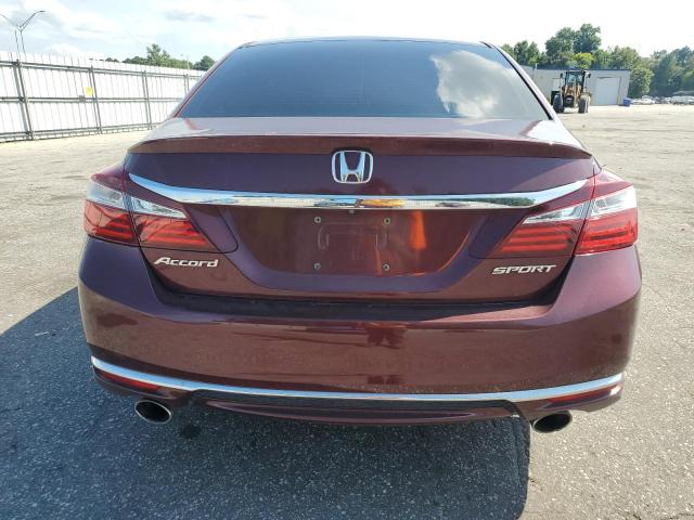  HONDA ACCORD 2017 Бургунди
