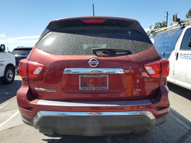  NISSAN PATHFINDER 2018 Czerwony