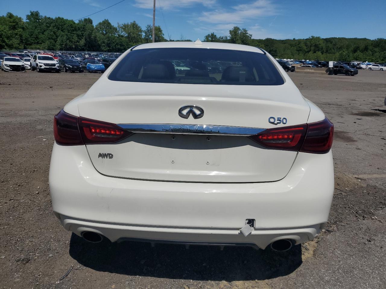 2019 Infiniti Q50 Luxe VIN: JN1EV7AR6KM552582 Lot: 64680245