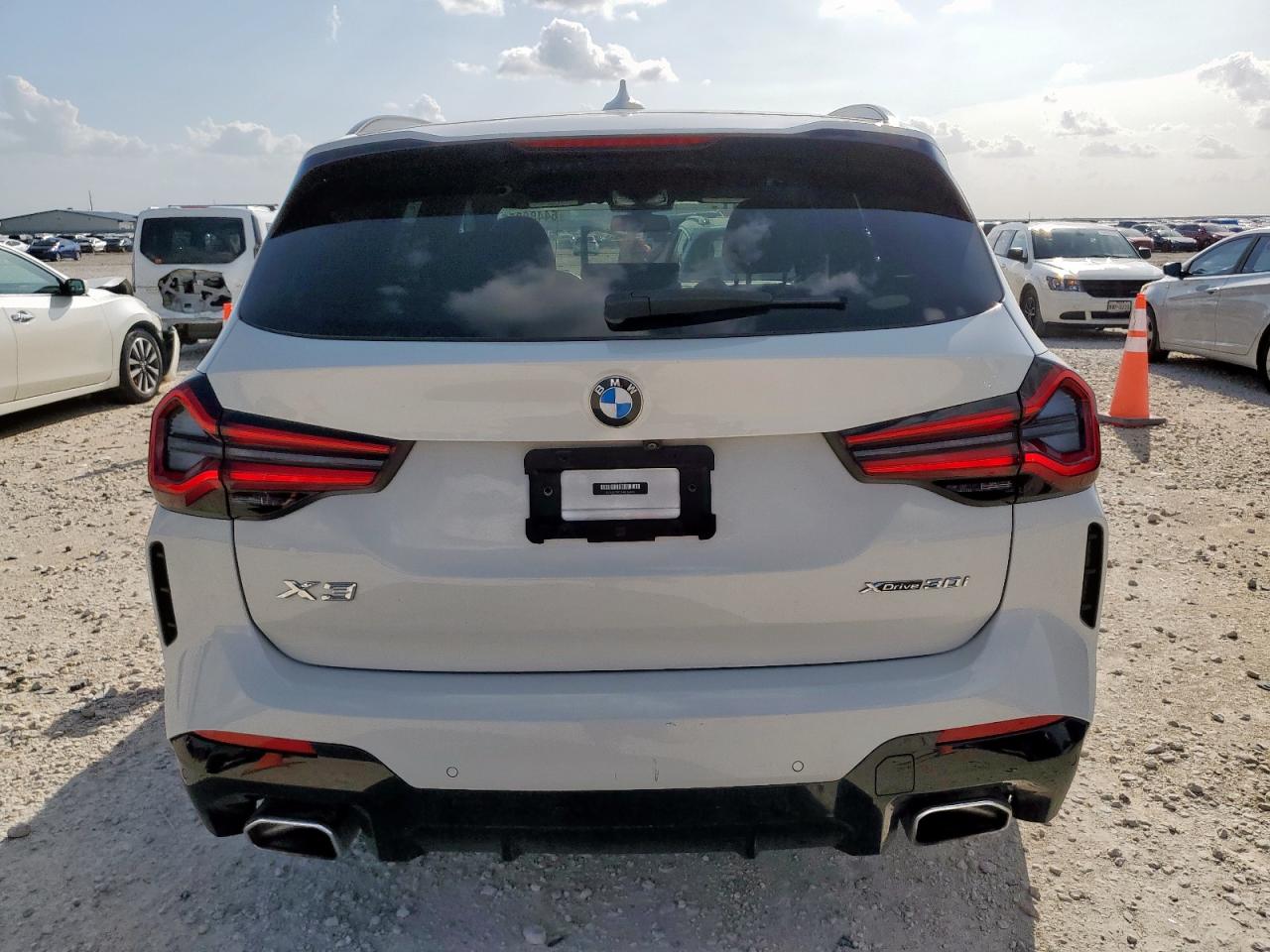 2022 BMW X3 xDrive30I VIN: 5UX53DP07N9L86993 Lot: 64488355