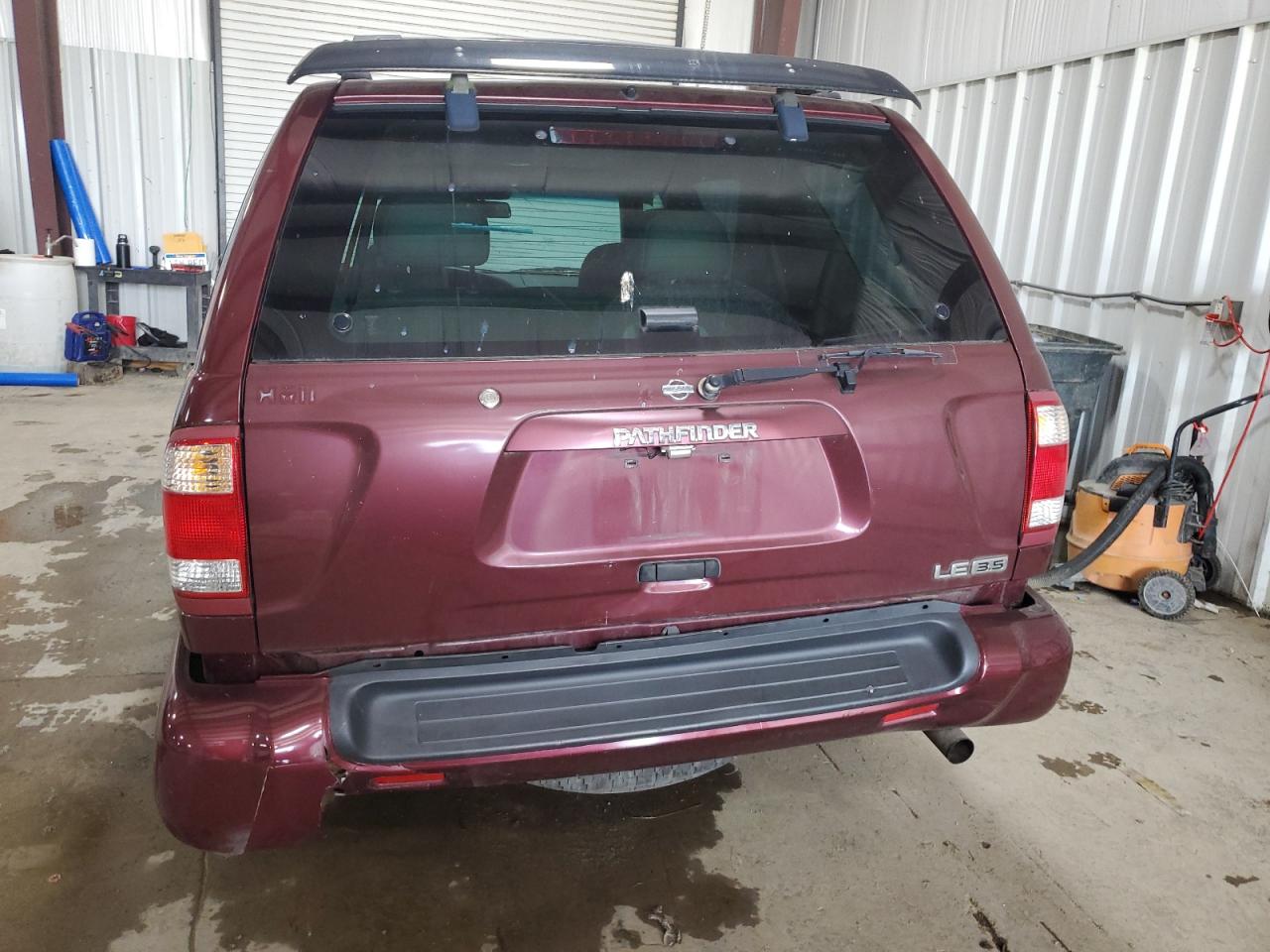 2001 Nissan Pathfinder Le VIN: JN8DR09Y01W612377 Lot: 63008605