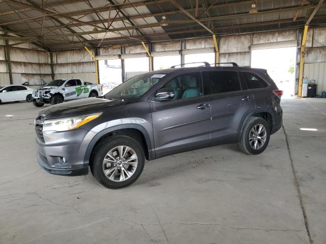  TOYOTA HIGHLANDER 2016 Szary