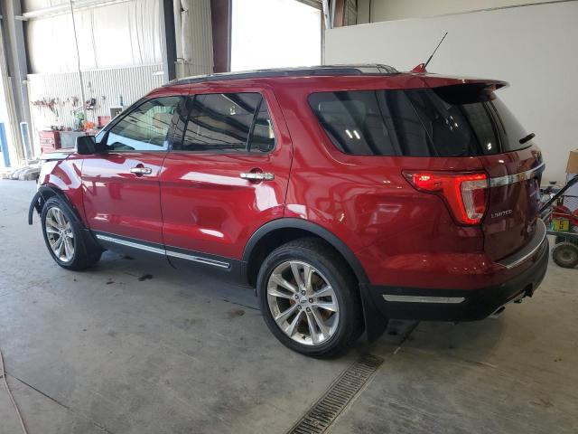  FORD EXPLORER 2018 Czerwony