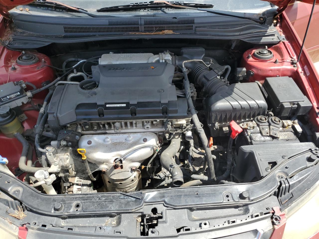 2009 Kia Spectra Ex VIN: KNAFE221895629340 Lot: 64288645