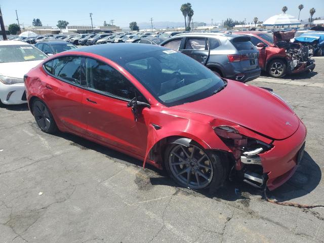  TESLA MODEL 3 2022 Czerwony