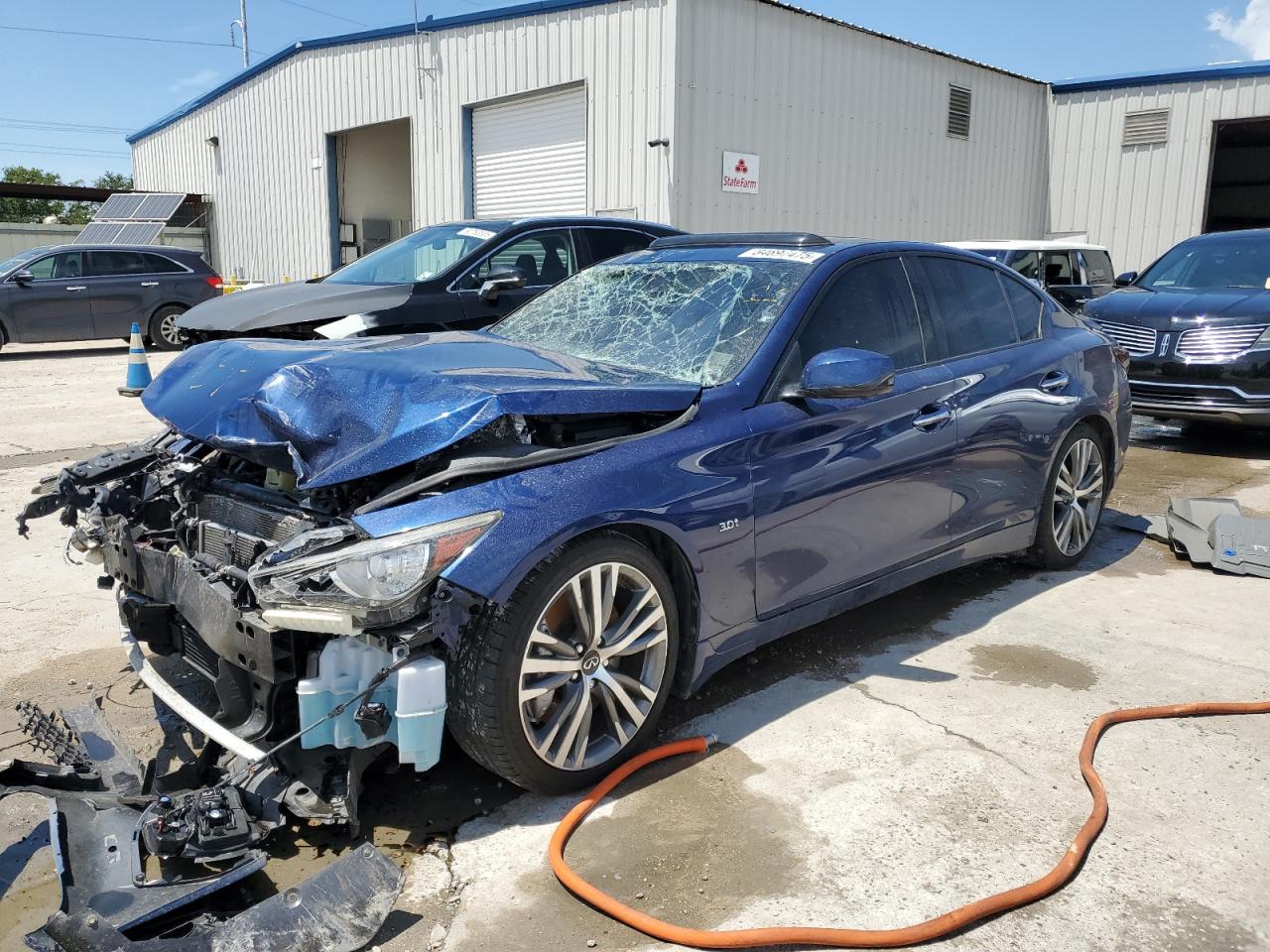 2020 Infiniti Q50 Pure VIN: JN1EV7AP6LM208458 Lot: 64697475