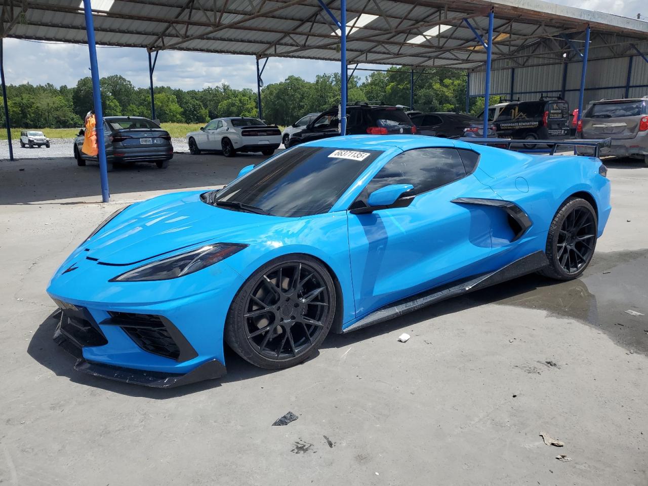 1g1ya2d41m5114180 1G1YA2D41M5114180 2021 Chevrolet Corvette Stingray 1Lt
