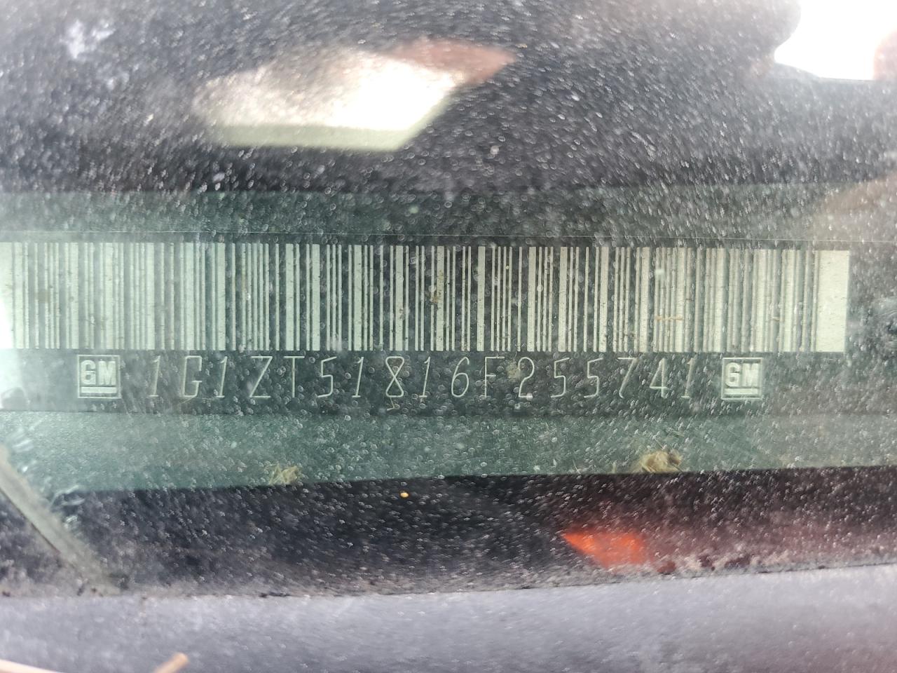 2006 Chevrolet Malibu Lt VIN: 1G1ZT51816F255741 Lot: 65268775