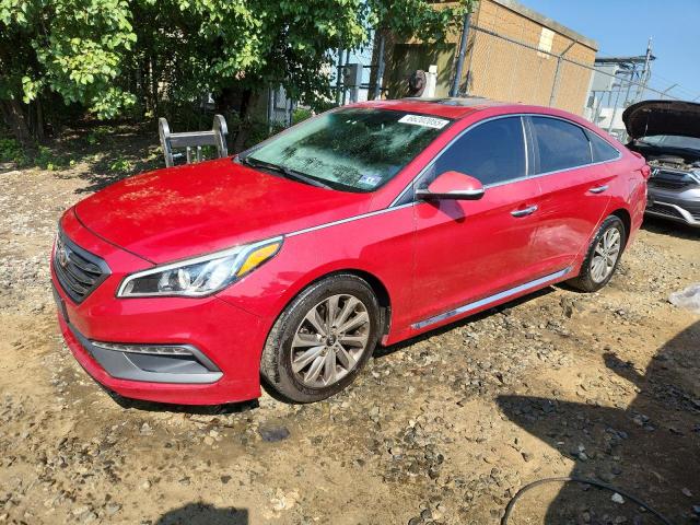  HYUNDAI SONATA 2017 Red