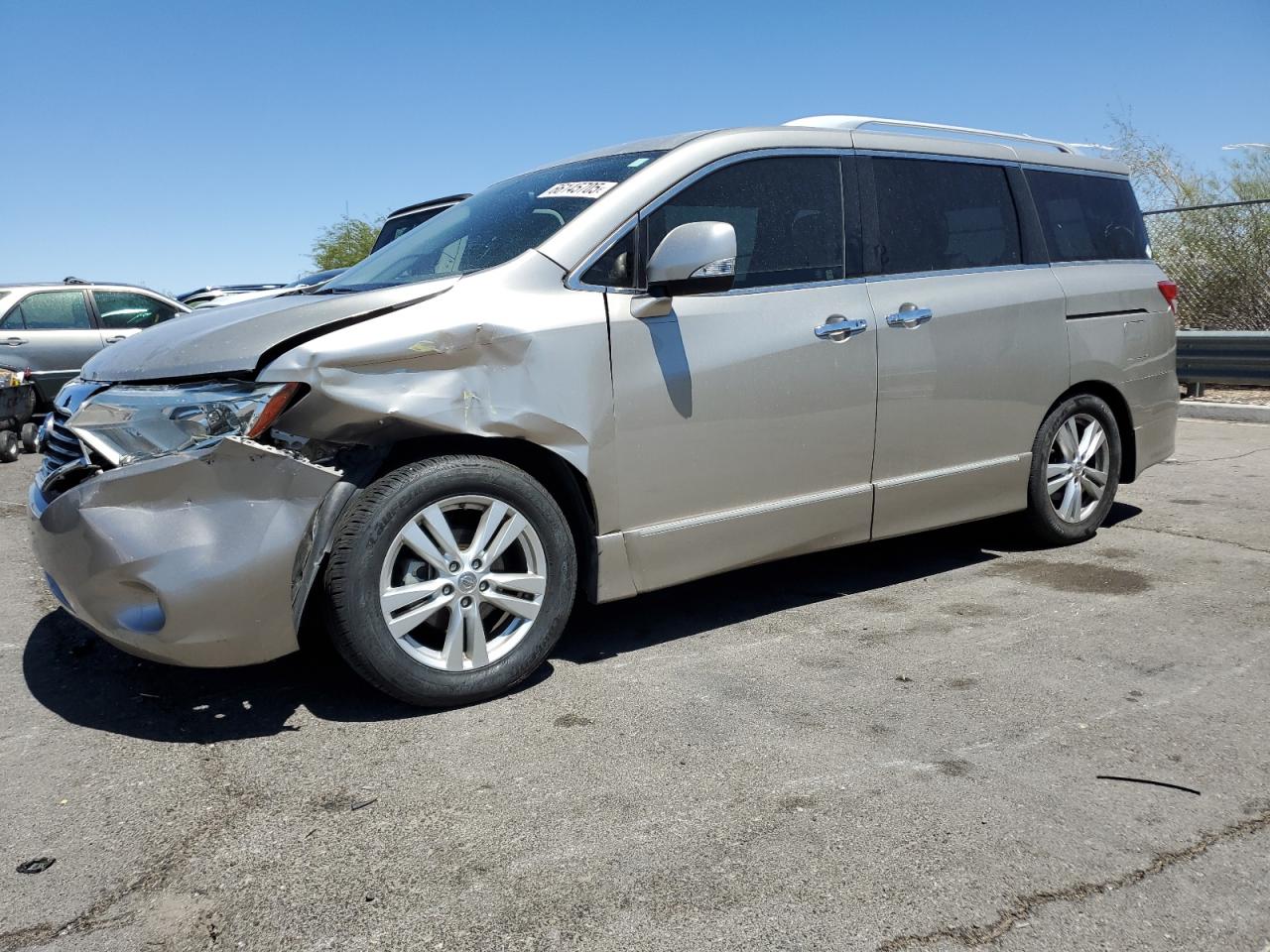 2012 Nissan Quest S VIN: JN8AE2KP5C9036167 Lot: 66145705
