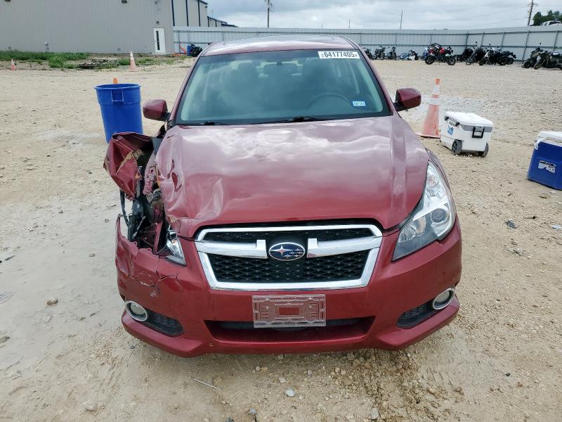  SUBARU LEGACY 2013 Czerwony