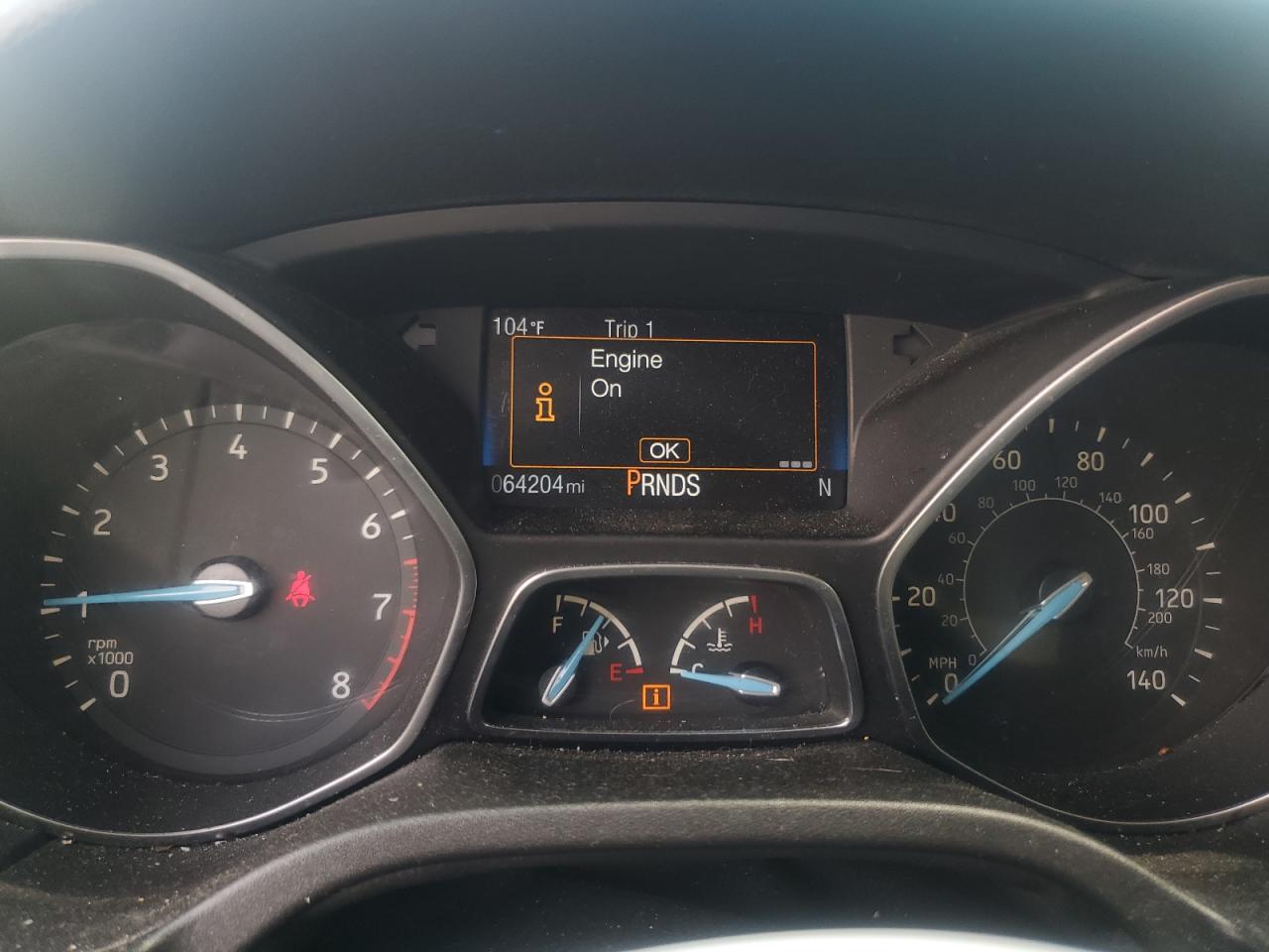 2016 Ford Focus Se VIN: 1FADP3FE4GL238420 Lot: 64782595