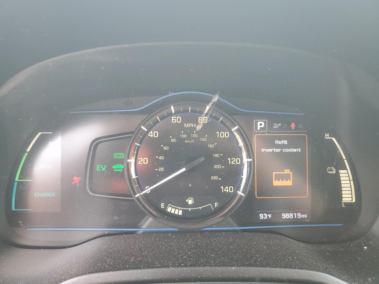 2019 Hyundai Ioniq Blue VIN: KMHC65LC8KU173514 Lot: 62990115