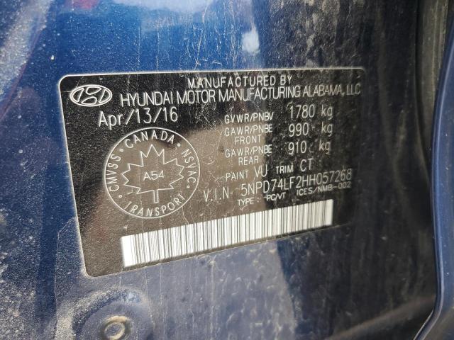 2017 HYUNDAI ELANTRA SE  