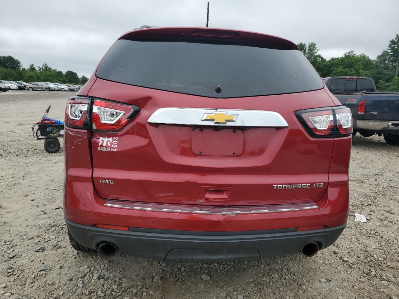 2014 Chevrolet Traverse Ltz VIN: 1GNKVJKD2EJ164102 Lot: 64058195