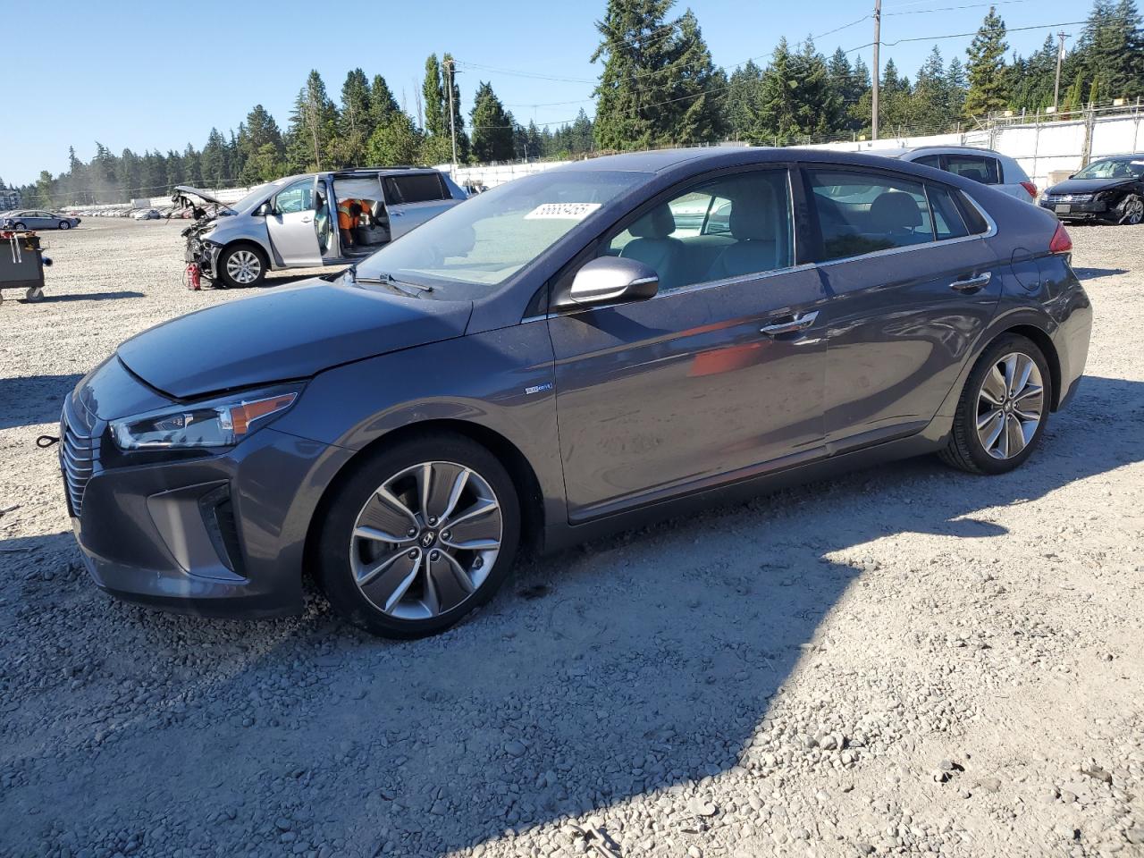 2018 Hyundai Ioniq Limited VIN: KMHC05LC7JU071850 Lot: 66683455