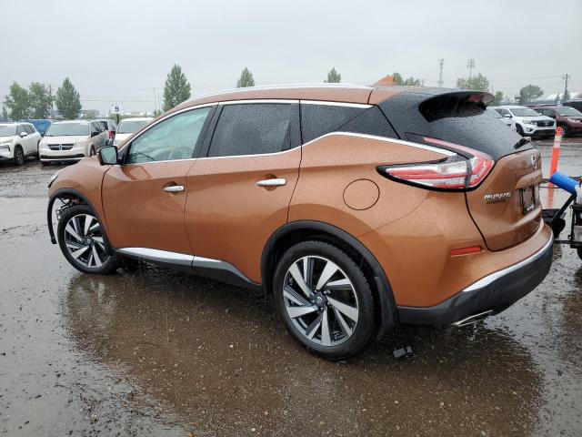  NISSAN MURANO 2018 Pomarańczowy