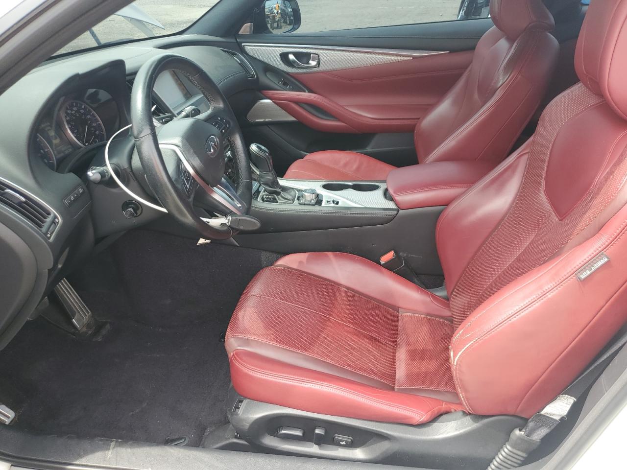 2018 Infiniti Q60 Red Sport 400 VIN: JN1FV7ELXJM630533 Lot: 64106665