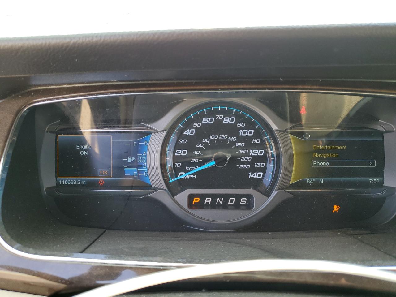 2016 Ford Taurus Limited VIN: 1FAHP2F84GG141815 Lot: 64854095