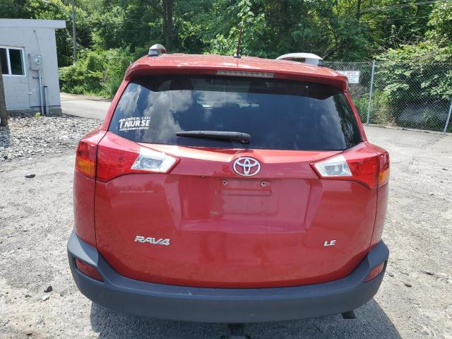  TOYOTA RAV4 2015 Czerwony