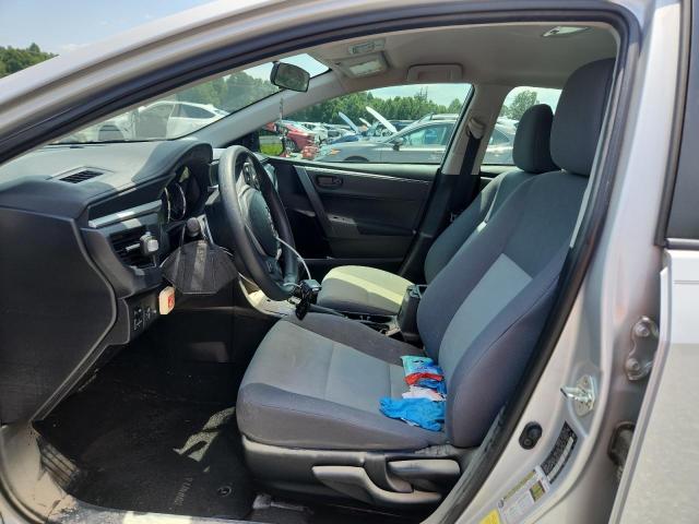  TOYOTA COROLLA 2016 Srebrny
