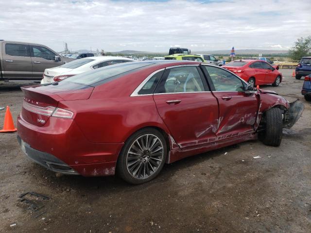  LINCOLN MKZ 2013 Czerwony