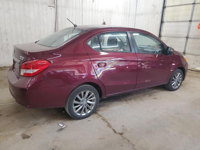  MITSUBISHI MIRAGE 2018 Burgundy