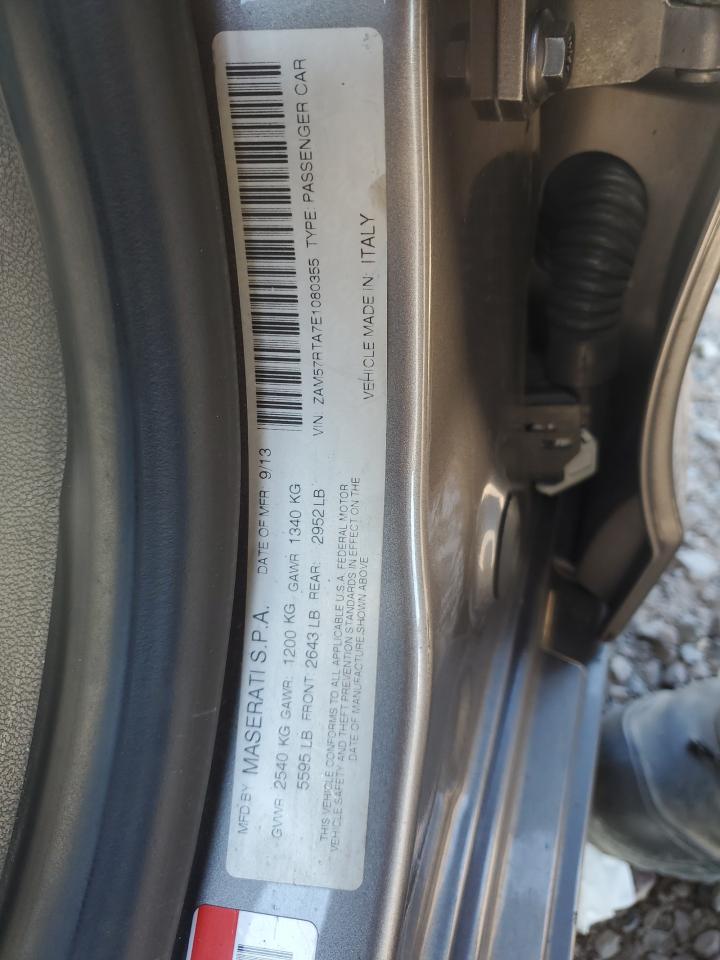 zam57rta7e1080355 ZAM57RTA7E1080355 2014 Maserati Ghibli S