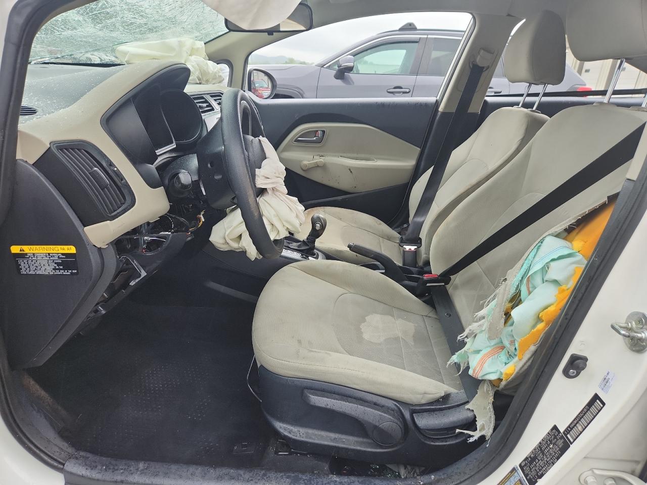 2013 Kia Rio Lx VIN: KNADM4A37D6243875 Lot: 63284395