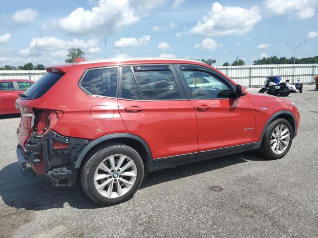  BMW X3 2017 Czerwony