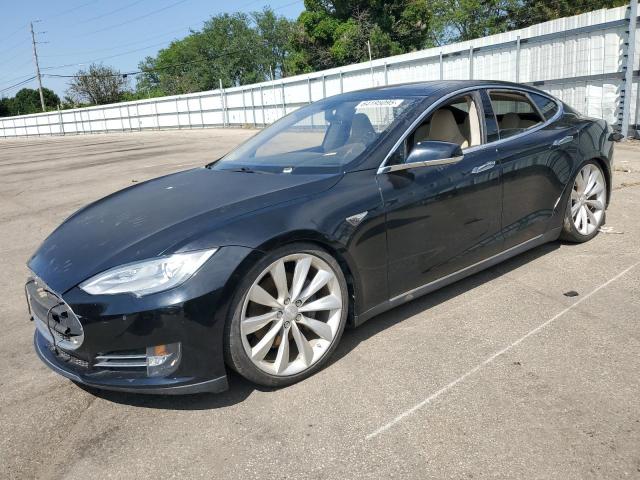 Hatchbacks TESLA MODEL S 2013 Czarny