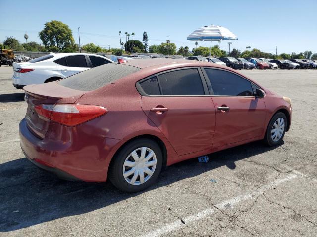  KIA FORTE 2015 Czerwony