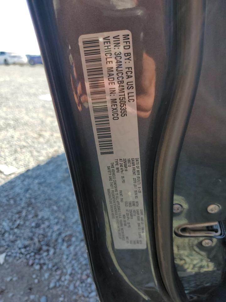 2021 Jeep Compass Limited VIN: 3C4NJCCB4MT505355 Lot: 64309405