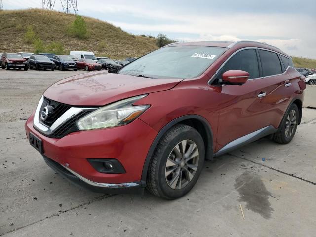  NISSAN MURANO 2015 Czerwony