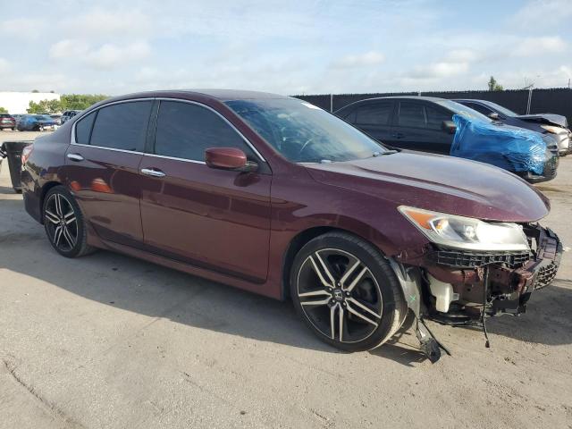  HONDA ACCORD 2016 Burgundy
