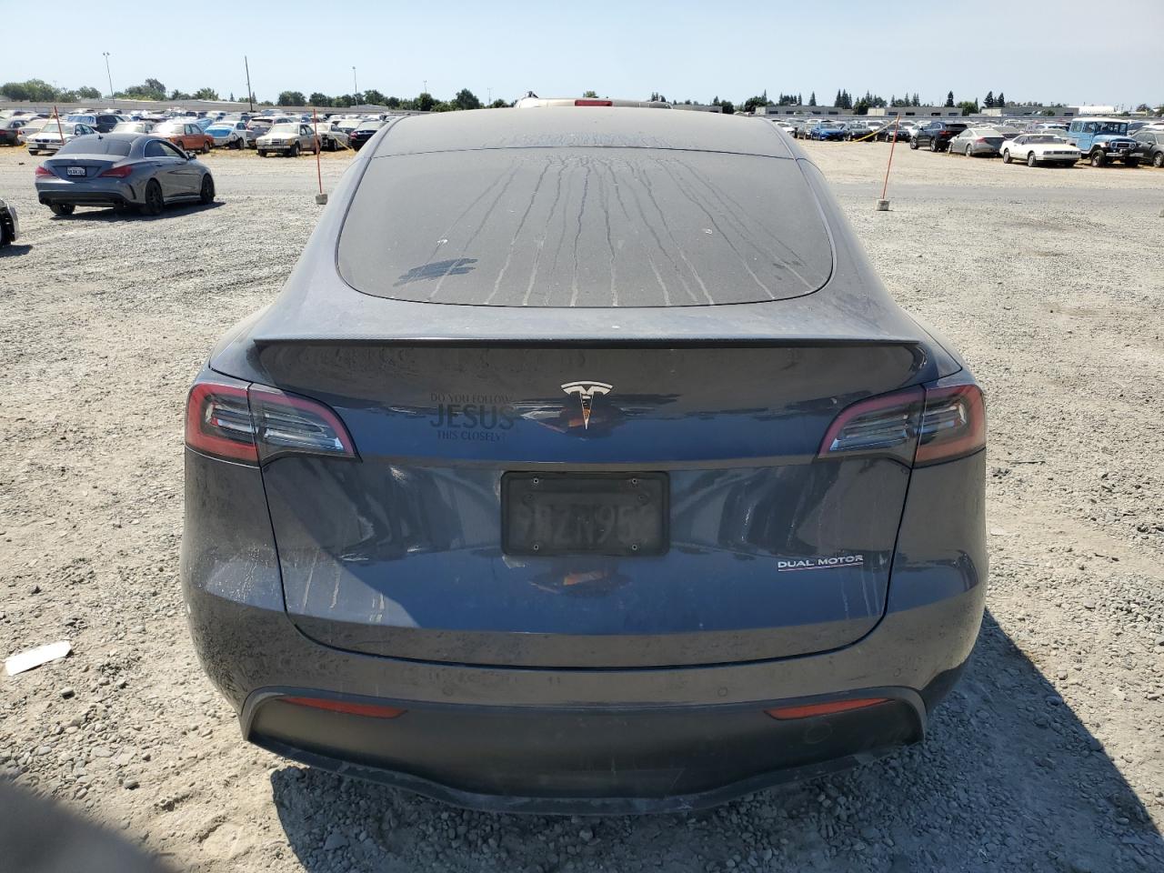 2022 Tesla Model Y VIN: 7SAYGDEF2NF486969 Lot: 63653275