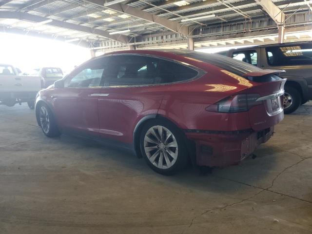  TESLA MODEL X 2017 Red