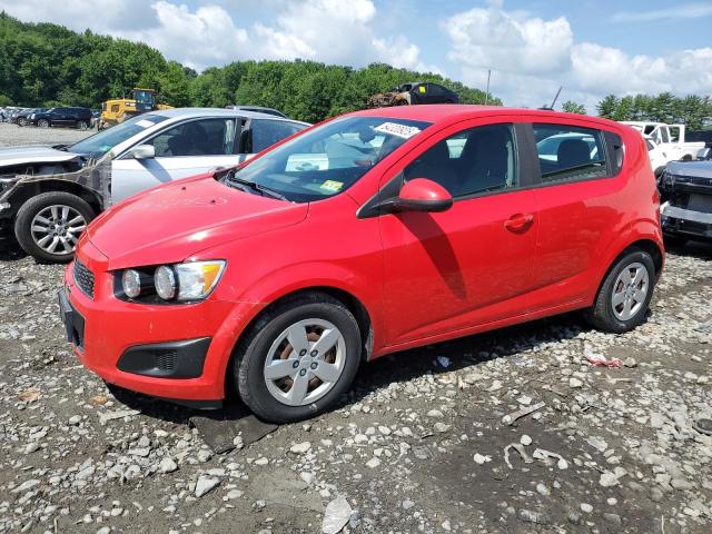  CHEVROLET SONIC 2016 Czerwony