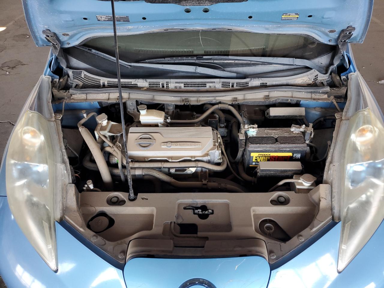 2011 Nissan Leaf Sv VIN: JN1AZ0CP5BT001099 Lot: 63835595
