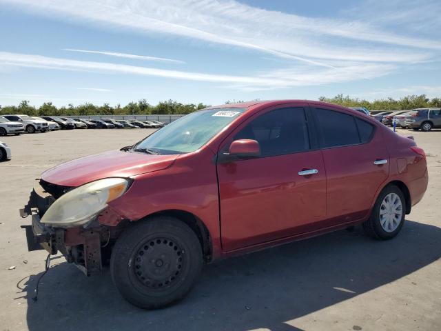  NISSAN VERSA 2014 Red