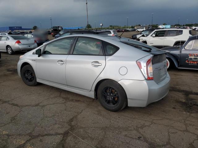 Hatchbacks TOYOTA PRIUS 2014 Srebrny