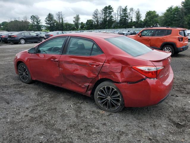 Седаны TOYOTA COROLLA 2016 Красный