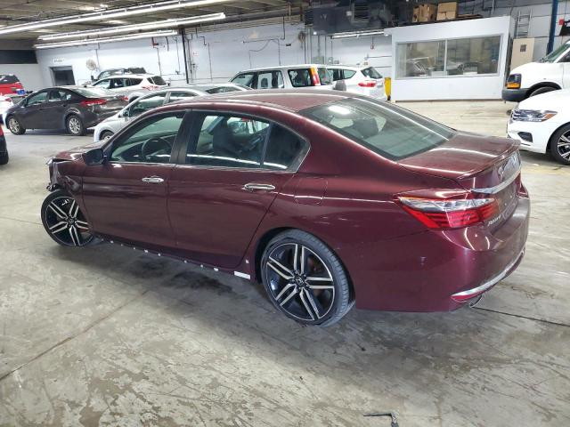 Sedans HONDA ACCORD 2016 Red