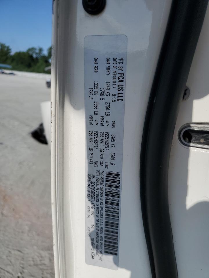 2016 Dodge Journey Sxt VIN: 3C4PDCBB5GT114706 Lot: 65068855